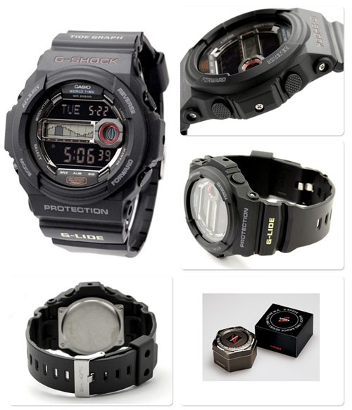 Casio G-Shock 카시오시계 지샥 GLX-150-1 BLACK - 남성 (55mm)(무료배송)[할인쿠폰 이벤트]]
